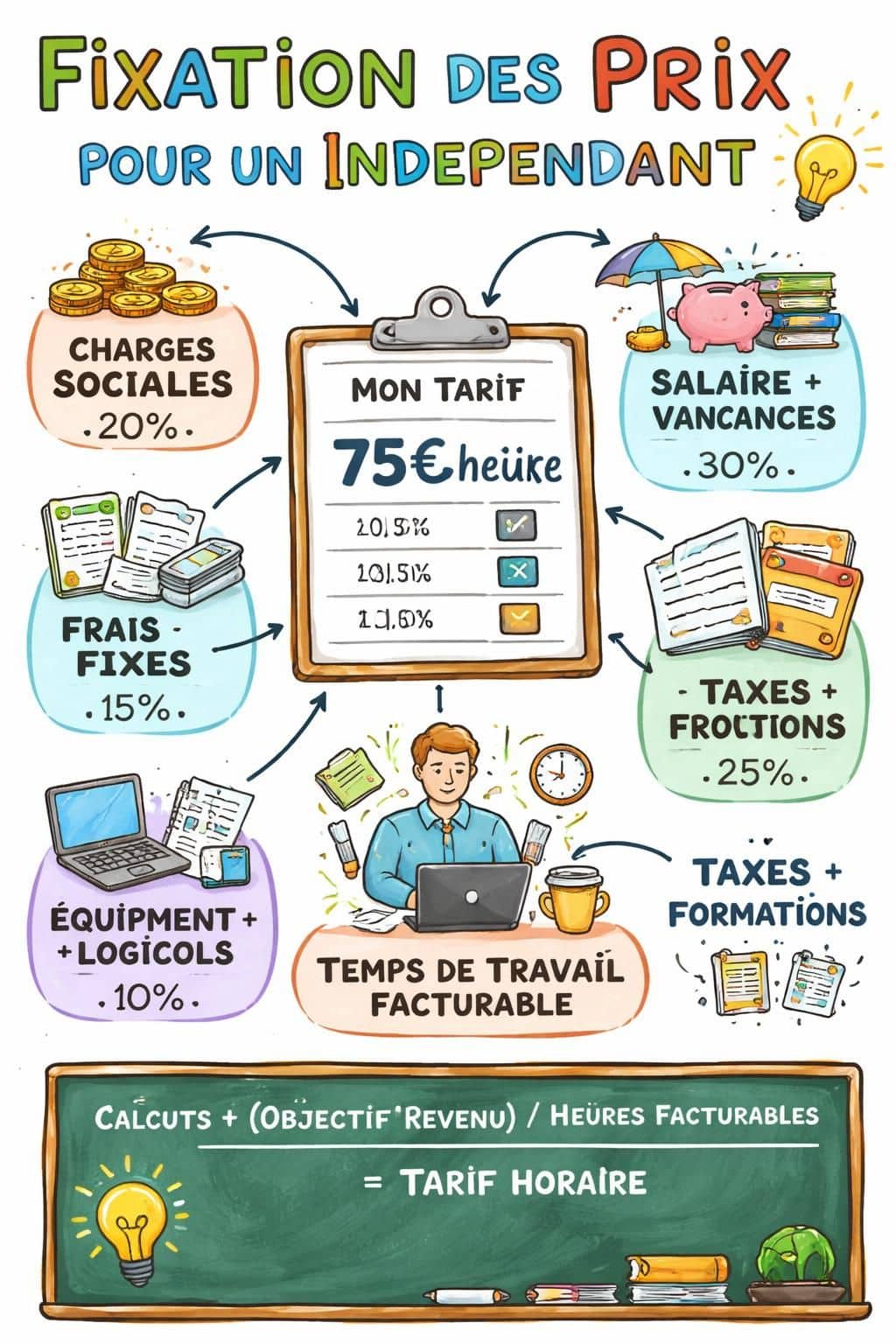 d&eacute;couvrez des m&eacute;thodes r&eacute;alistes pour fixer vos prix quand vous d&eacute;butez, et apprenez &agrave; &eacute;viter les erreurs fr&eacute;quentes afin de r&eacute;ussir votre lancement commercial.