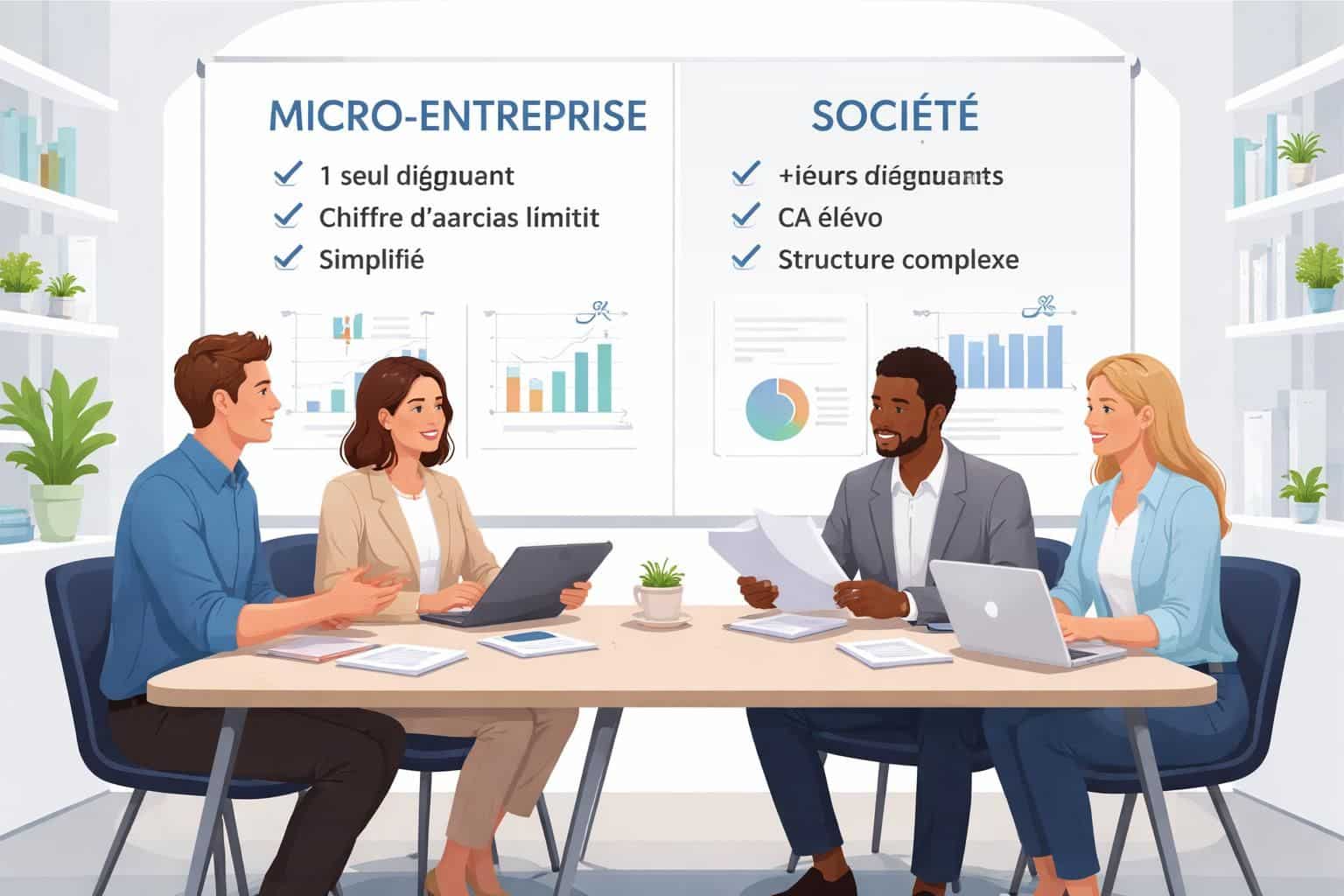 d&eacute;couvrez quelle option entre micro-entreprise et soci&eacute;t&eacute; est la plus &eacute;conomique sur le long terme pour optimiser vos co&ucirc;ts et g&eacute;rer au mieux votre activit&eacute;.