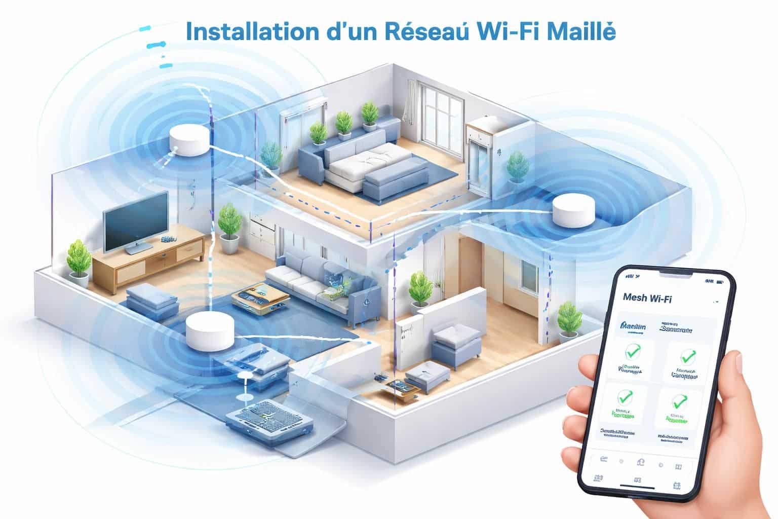 d&eacute;couvrez les avantages du wi-fi maill&eacute; et du r&eacute;p&eacute;teur classique pour choisir la solution id&eacute;ale selon la taille et la configuration de votre logement.