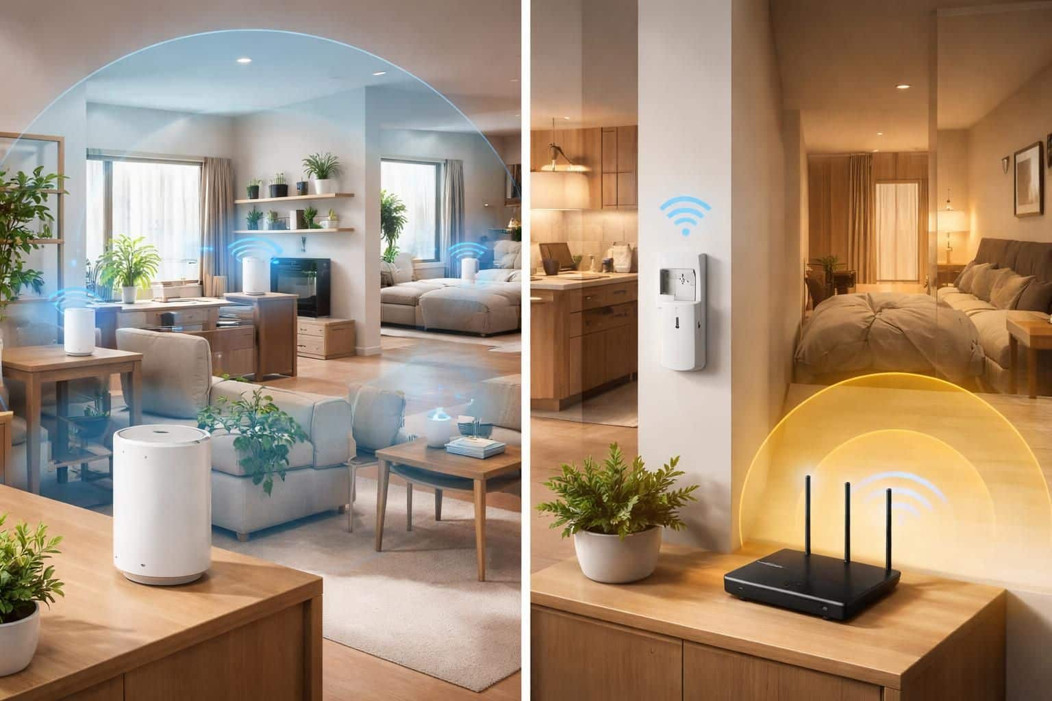 découvrez les différences entre le wi-fi maillé et le répéteur classique pour choisir la meilleure solution adaptée à votre logement et améliorer la couverture internet.