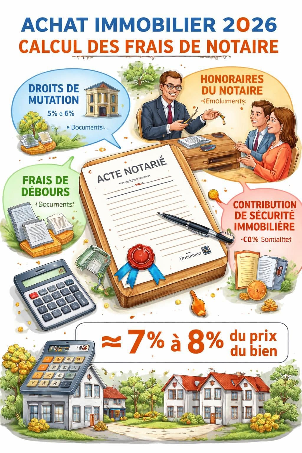 d&eacute;couvrez ce que vous pouvez r&eacute;ellement n&eacute;gocier concernant les frais de notaire lors de vos transactions immobili&egrave;res et comment optimiser ces co&ucirc;ts.